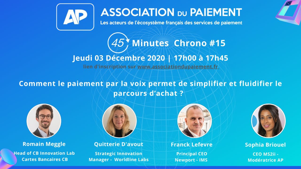 Webinar association du paiement - le paiement vocal