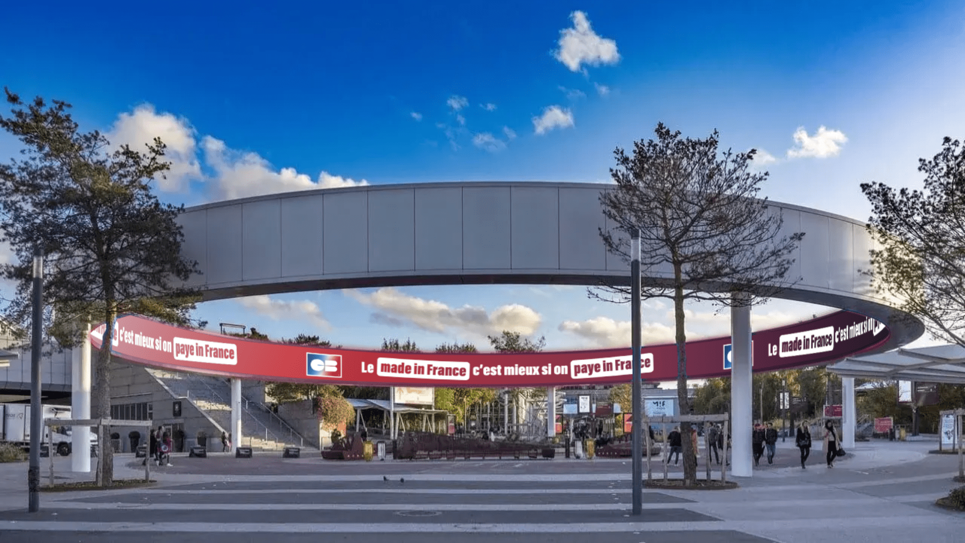 MIF mock up écran circulaire