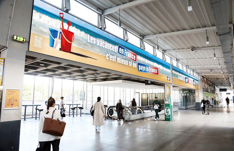 CB - Affichage Gare Montpellier