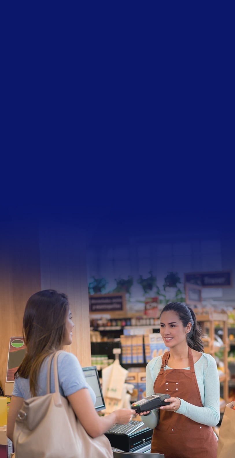 image personne qui utilise un tpe